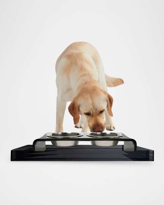 Smoke Grey Overflow Feeder Tray, Extra Large